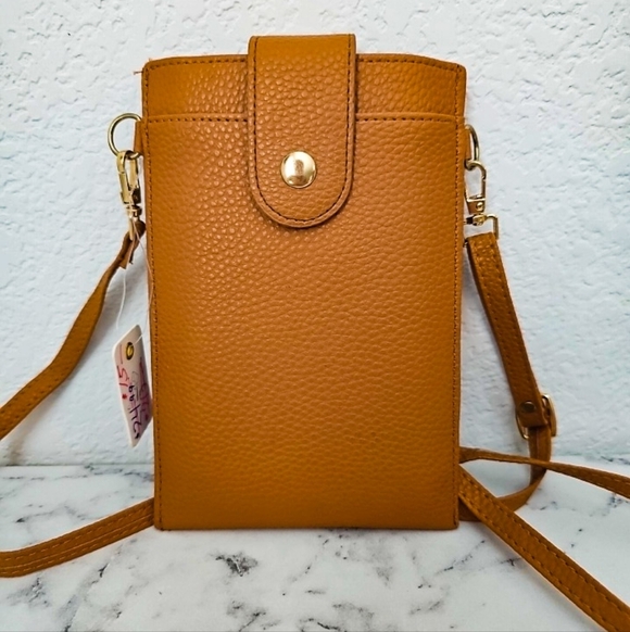 Styline Handbags - Styline Smartphone Pouch Color Mahogany  Smartphone Shoulder Smartphone Pouch